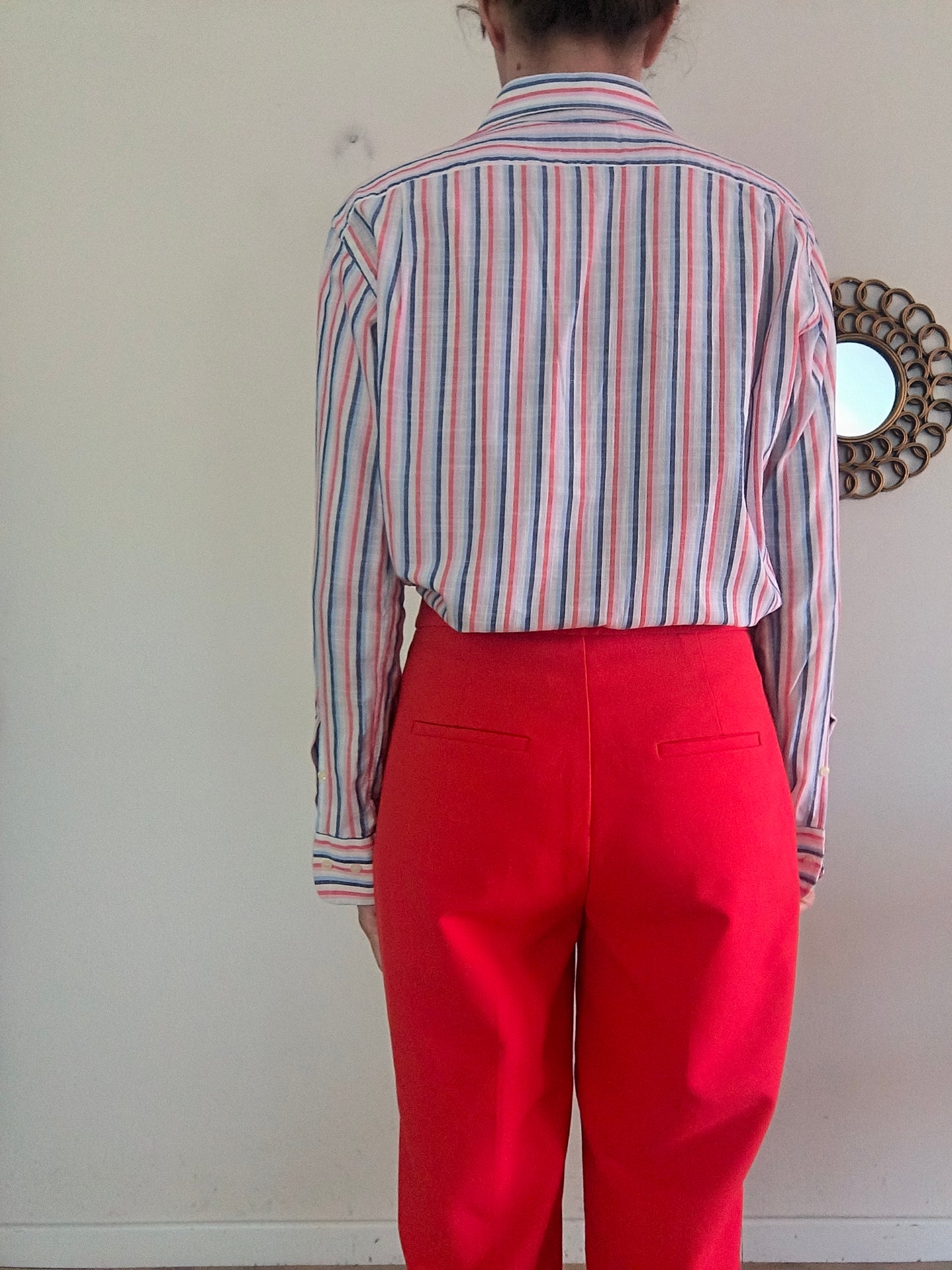 Pantalone corallo Sisley