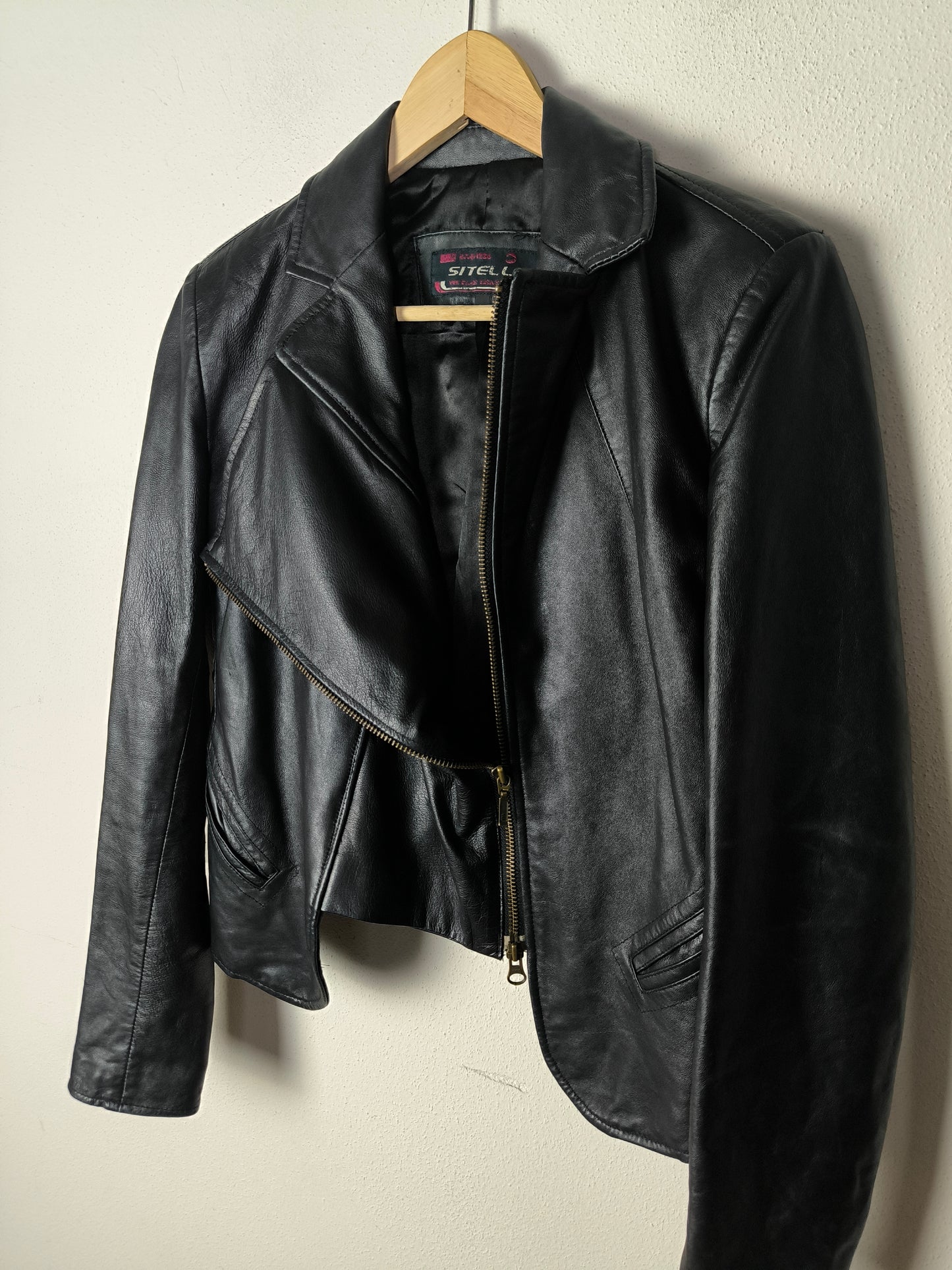 Giacchino vera pella nero tg M