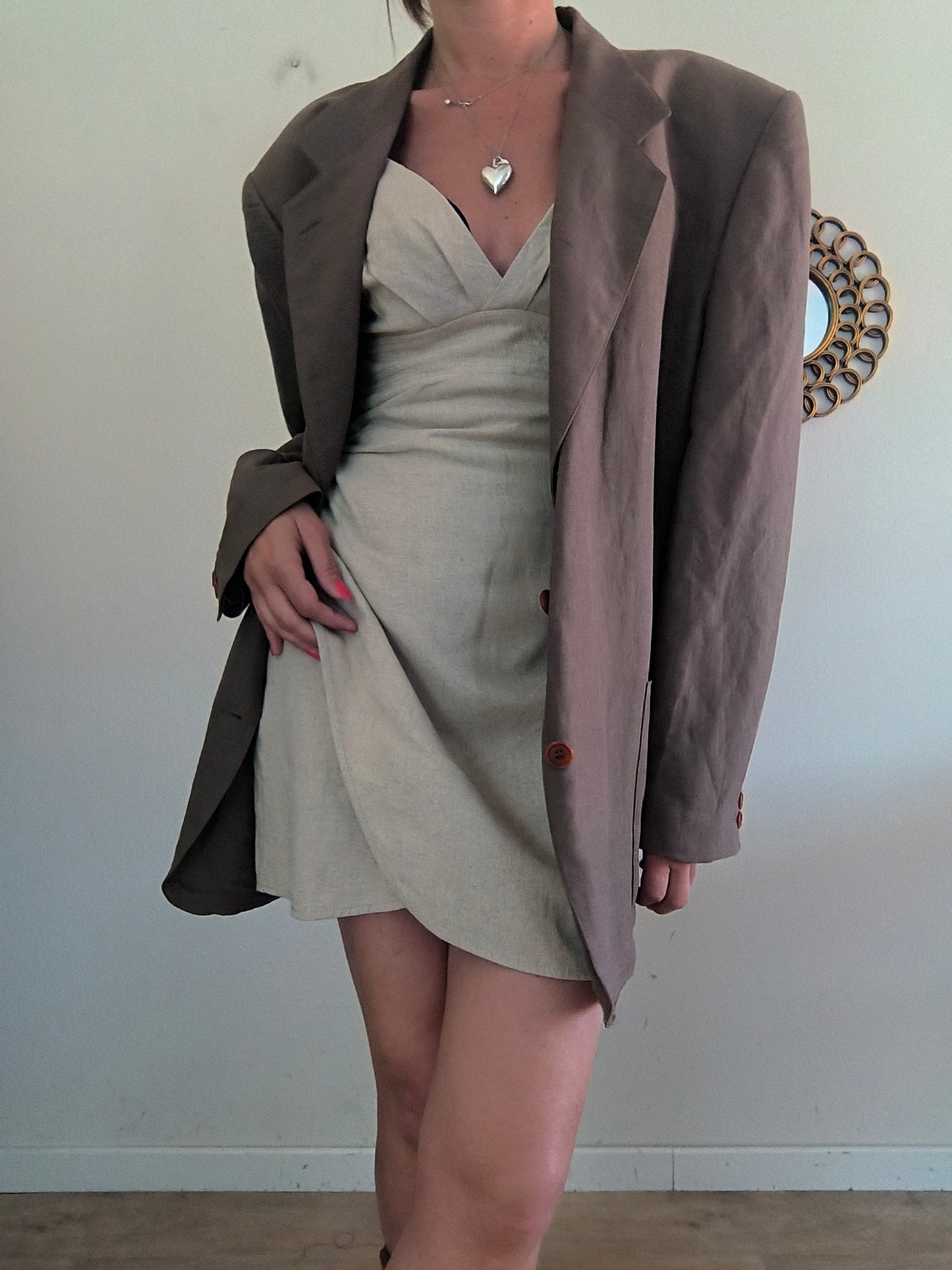 Blazer in lino Manuel Ritz Pipo