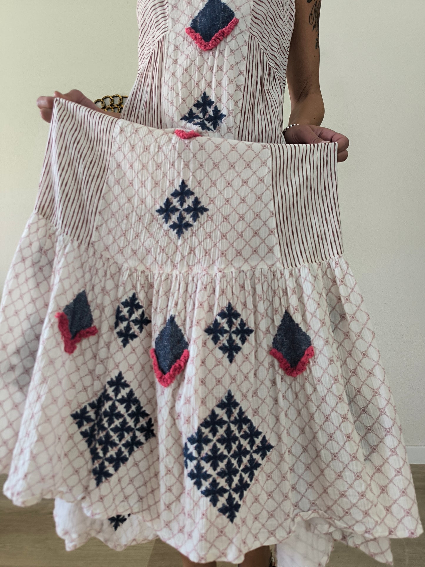 Maxi dress cotone