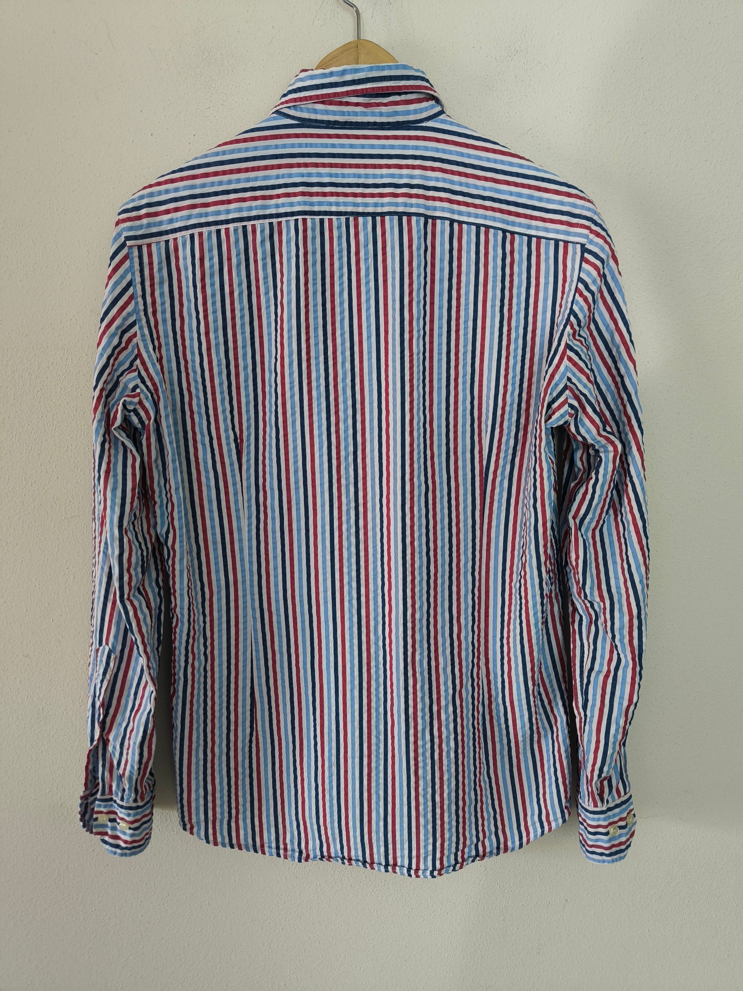 Camicia rigata Bianchi