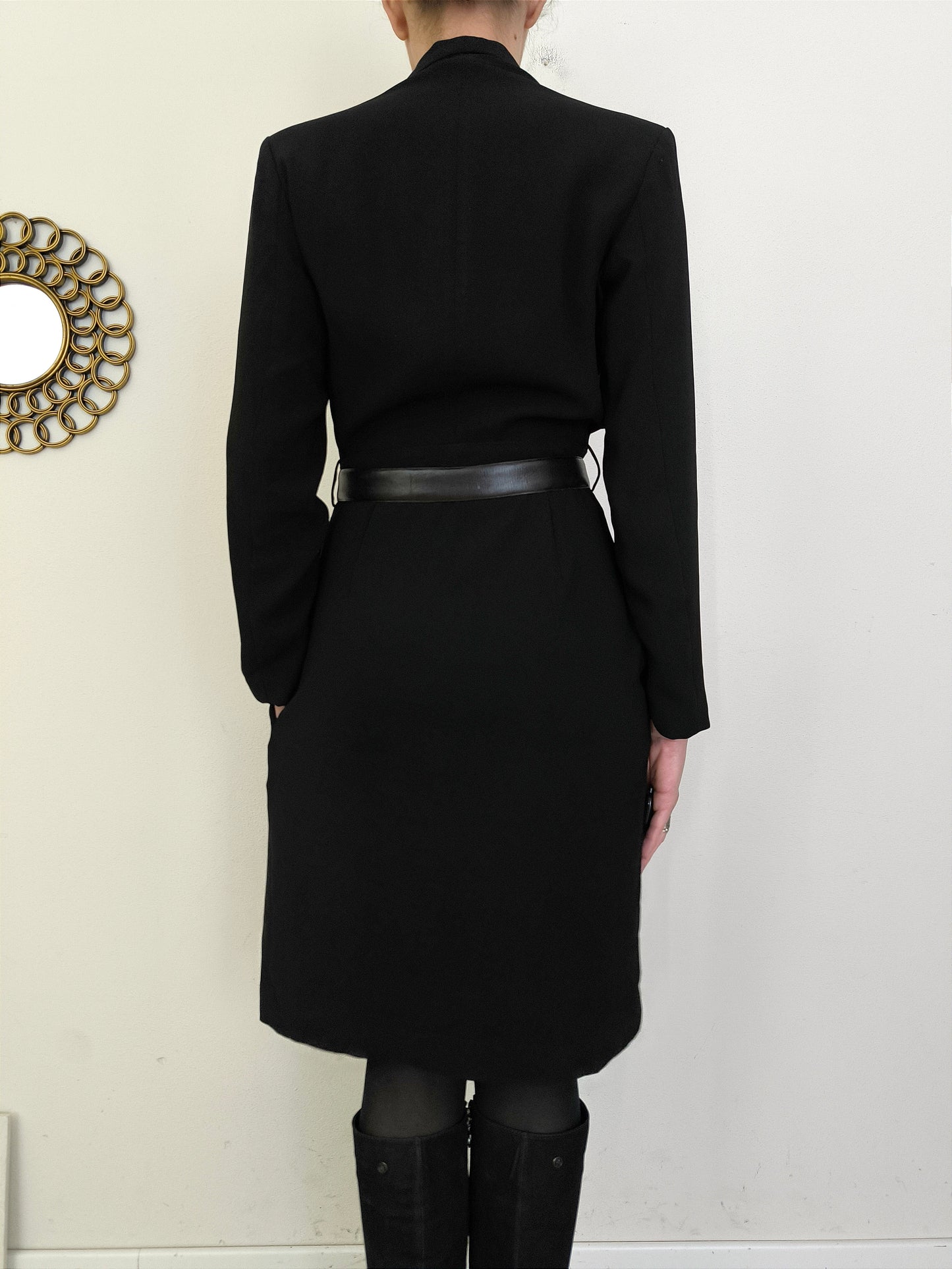 Abito robe manteau nero tg M