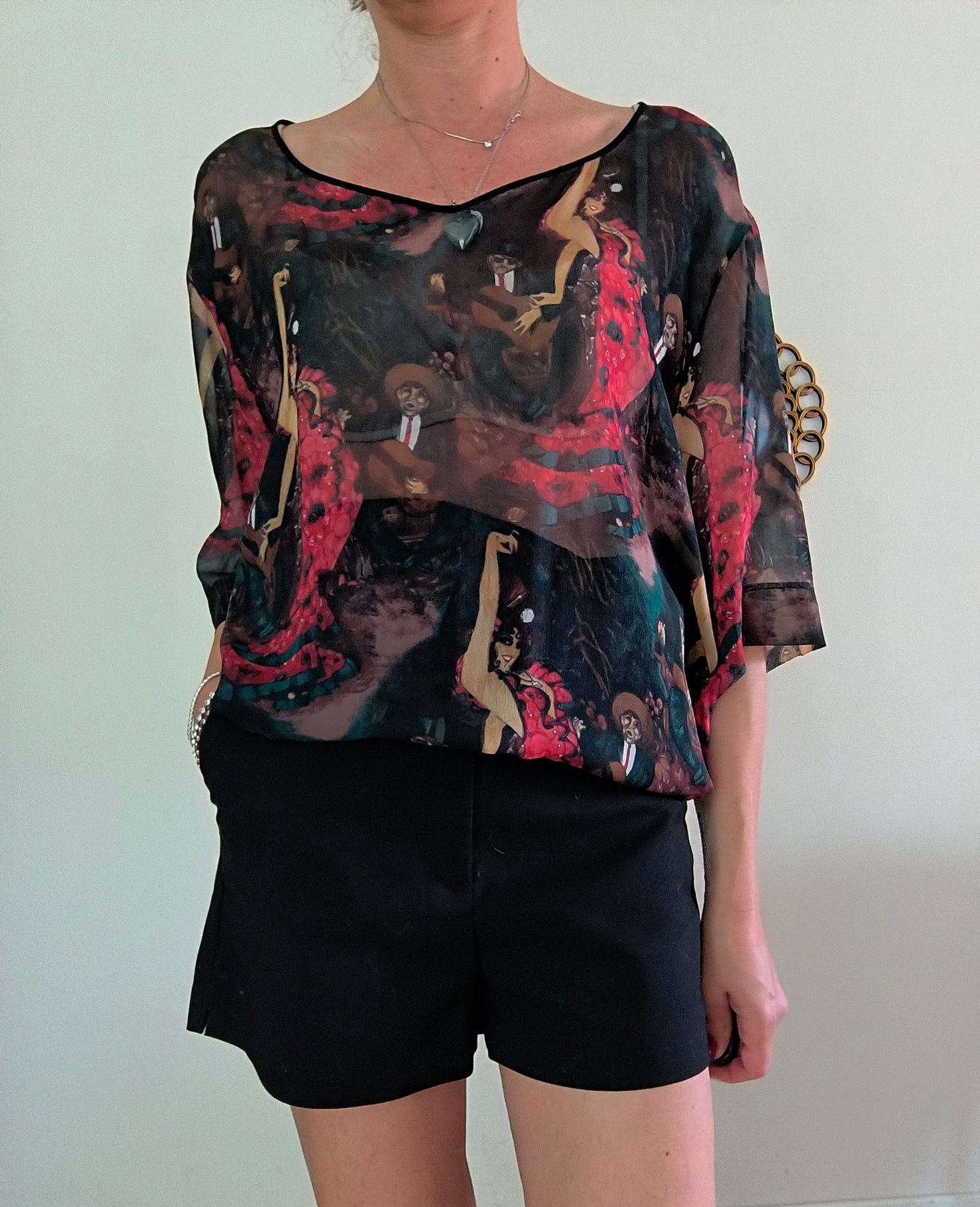 Blusa seta Mariella Burani