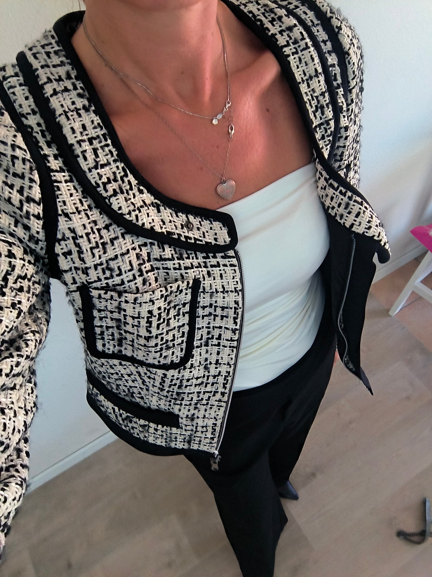 Giacca Pinko in lana bouclé
