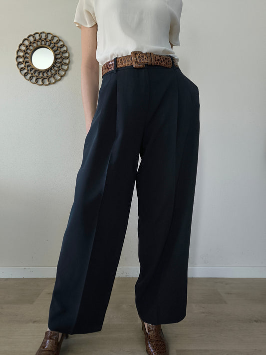 Pantapalazzo Max Mara blu notte tg 44