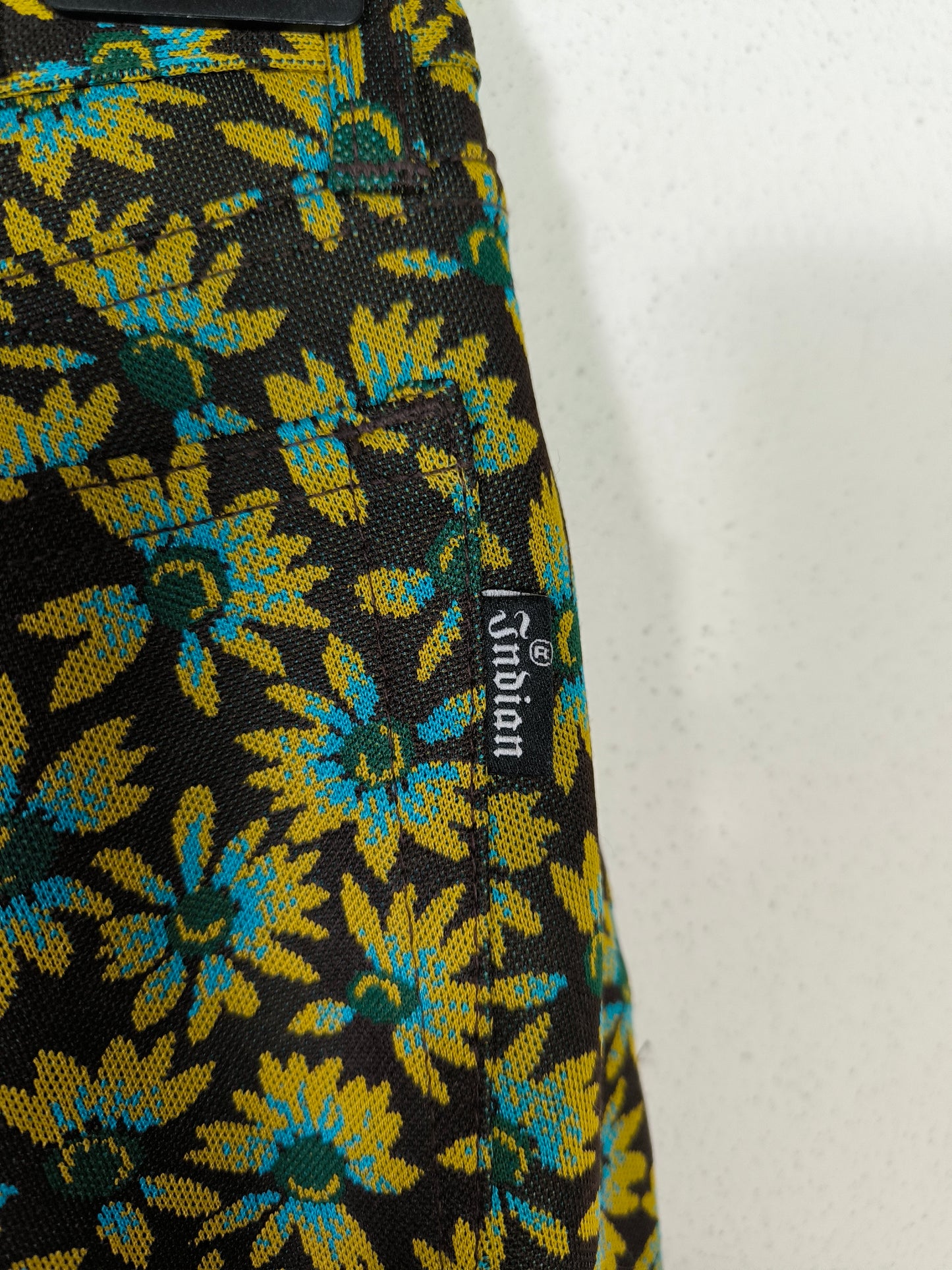 Pantalone tapestry Indian Rose tg S