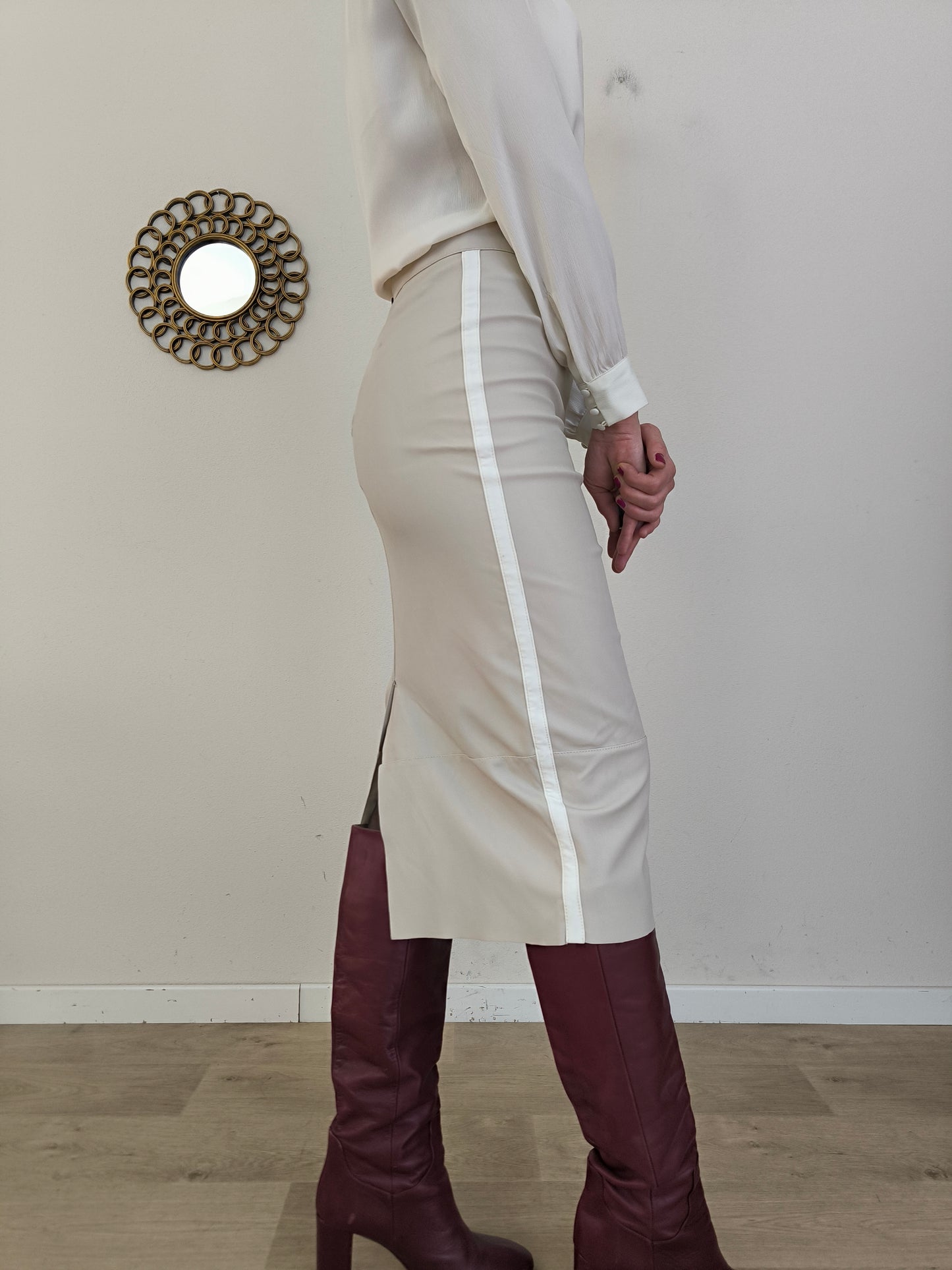 Gonna in ecopelle Twin Set