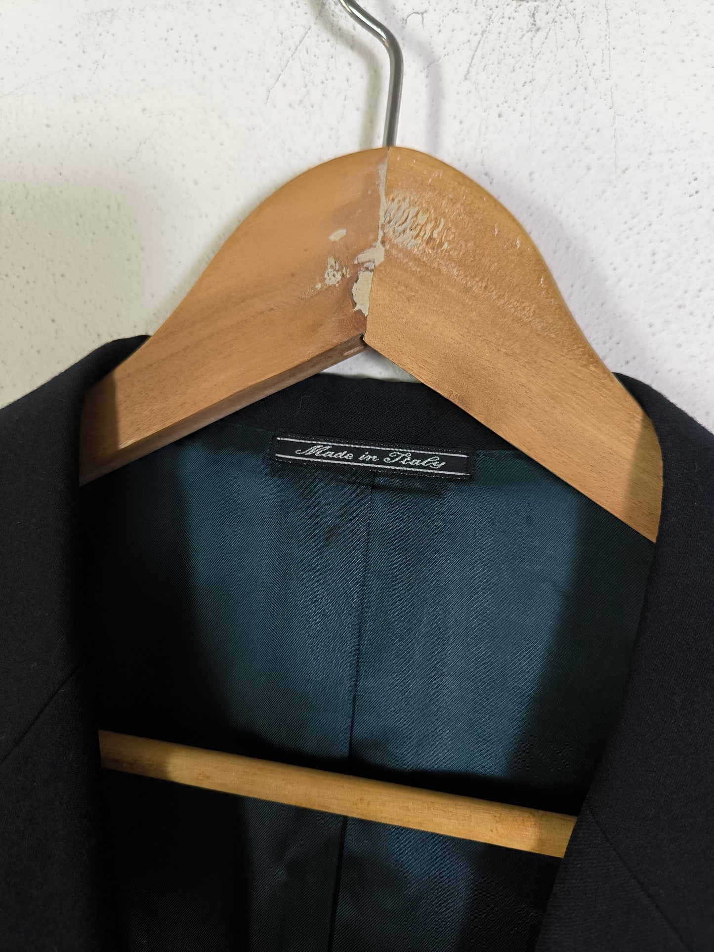 Blazer blu notte pura lana di Lessona tg 46