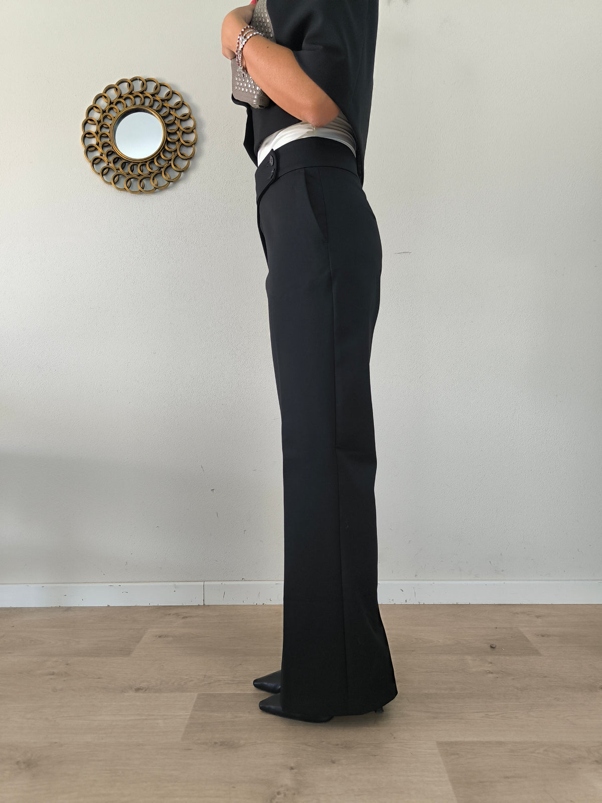 Pantalone nero no brand