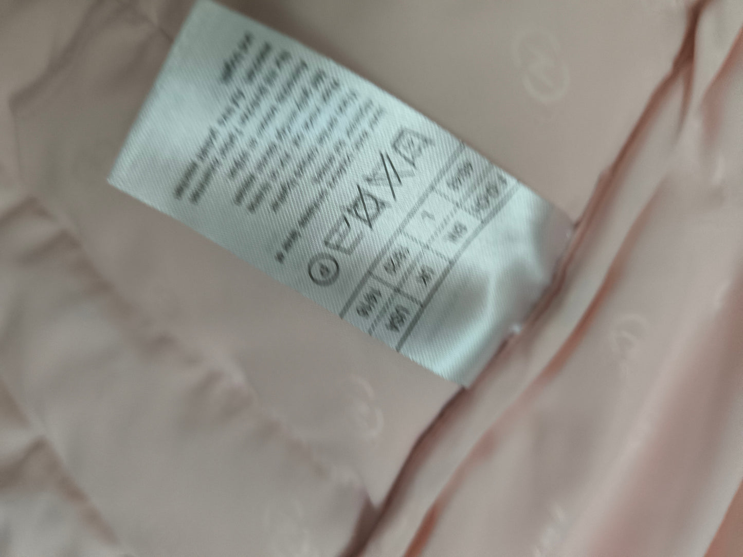 Piumino Damart in Thermolactyl rosa