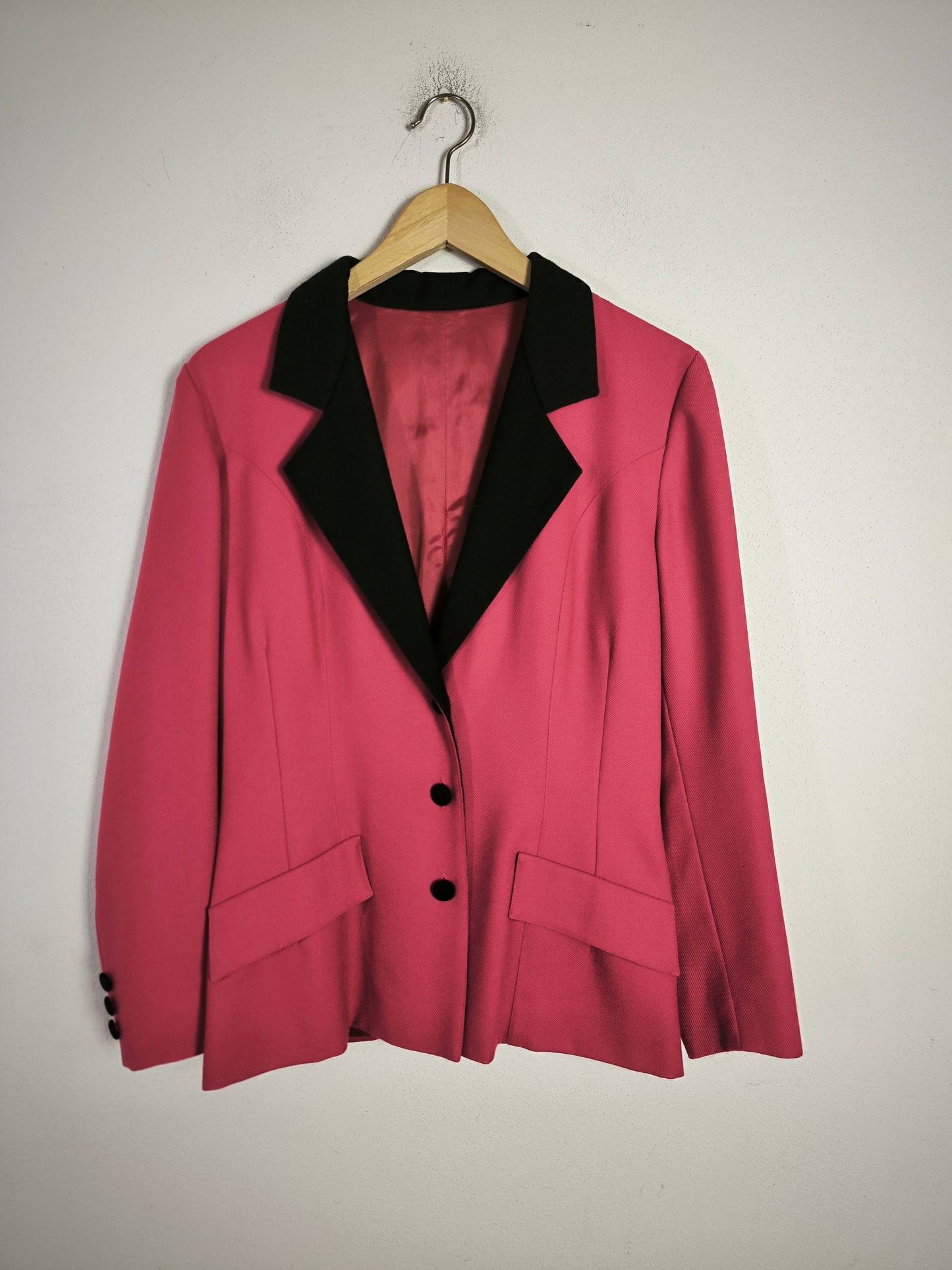 Blazer vintage sartoriale rosa