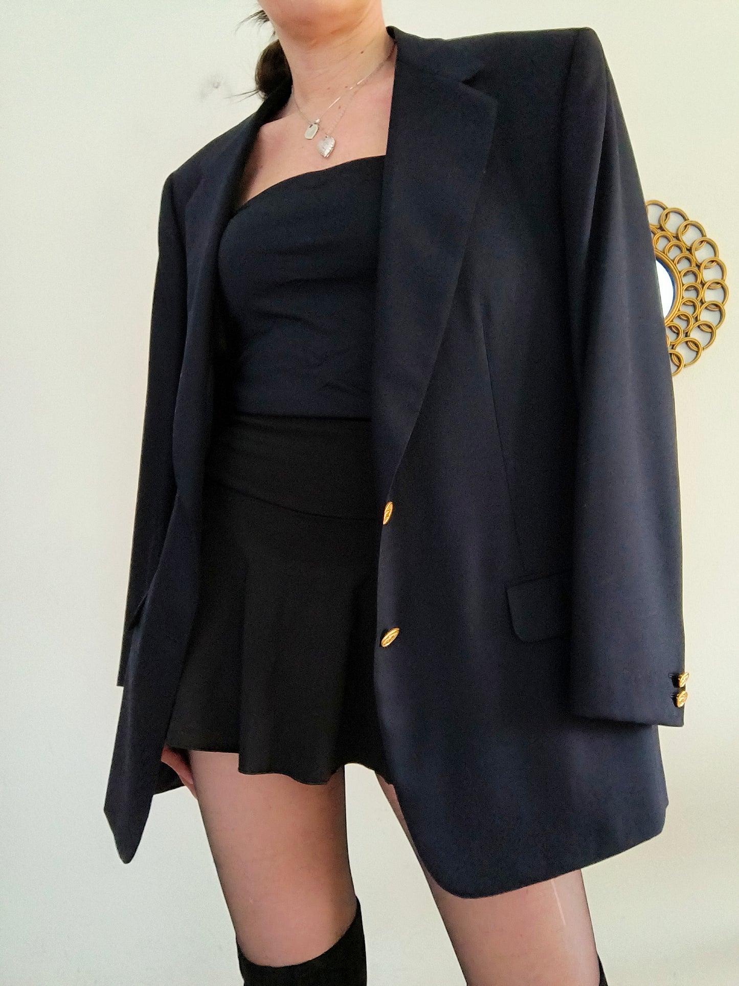 BURBERRYS blazer nero unisex