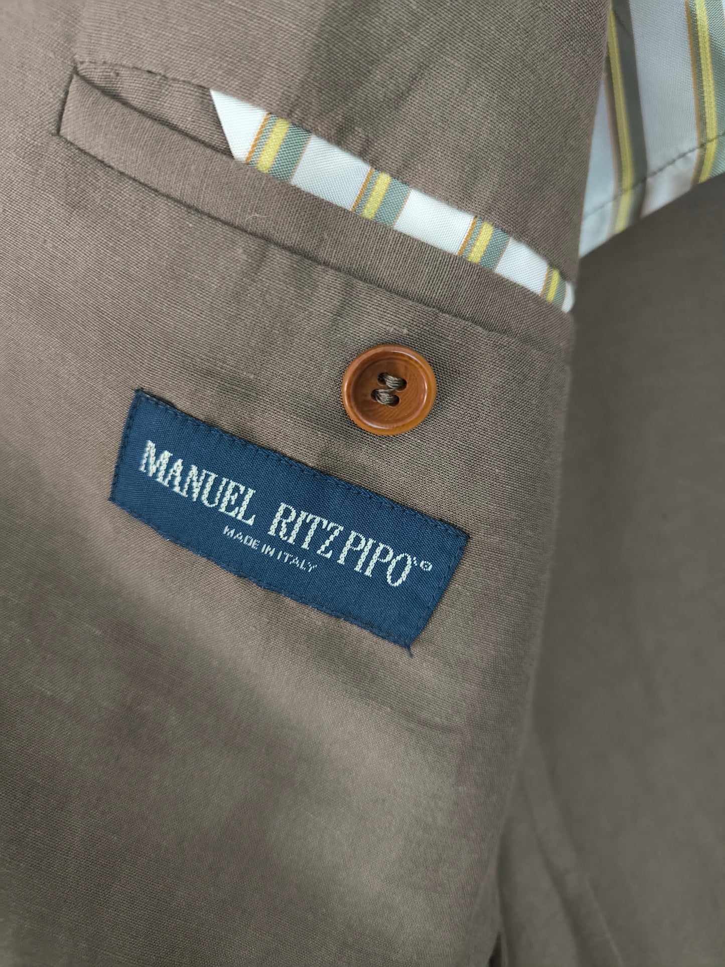 Blazer in lino Manuel Ritz Pipo