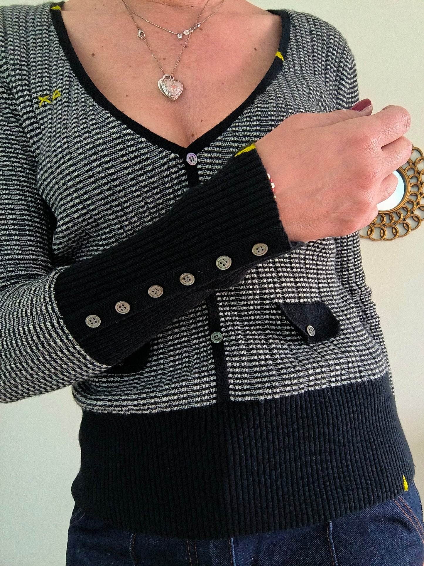 Maglioncino SUN 68 cotone/cashmere
