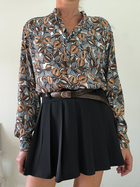 Camicia unisex fantasia in viscosa