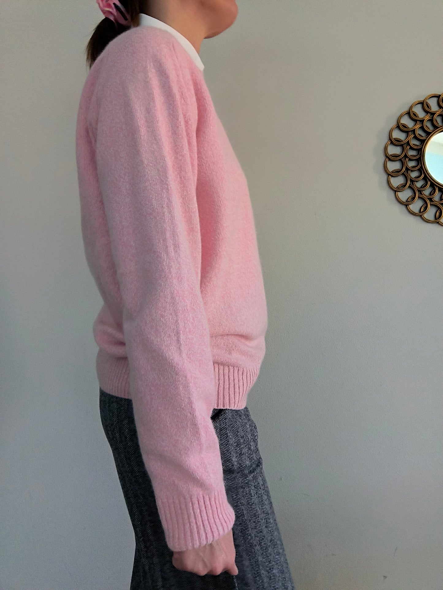 Maglione rosa Borgo Alto