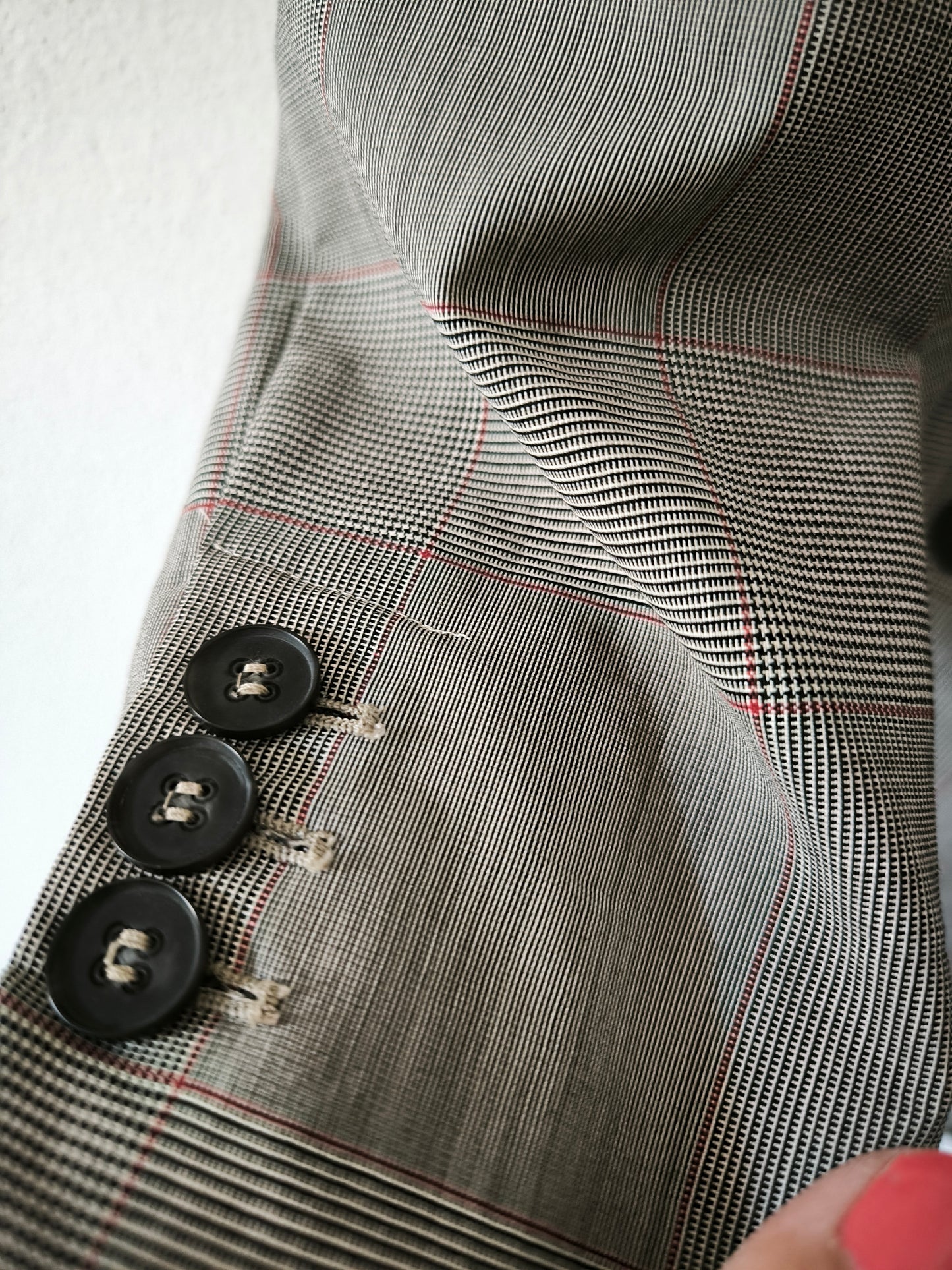 Blazer doppiopetto in Principe di Galles Max Mara