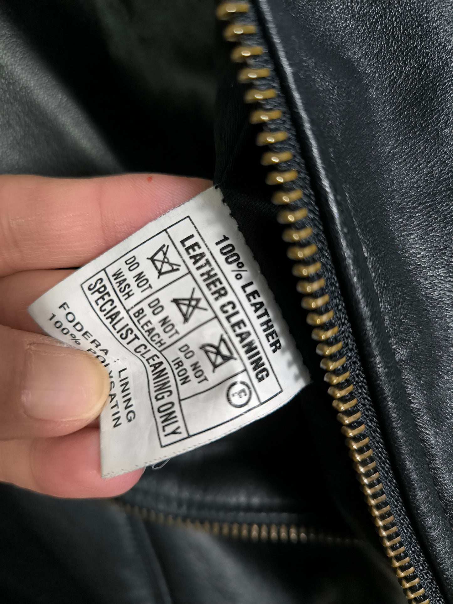 Giacchino vera pella nero tg M