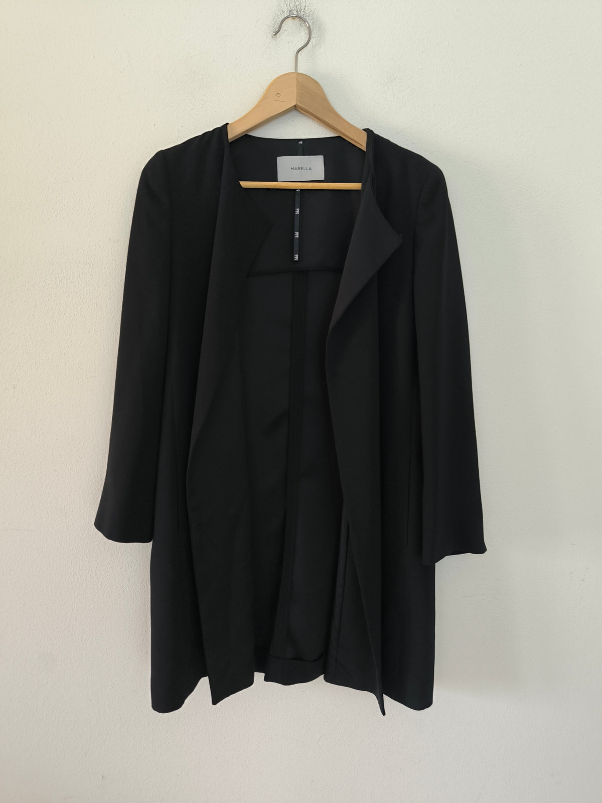 Blazer lungo Marella nero