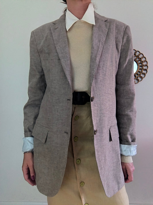 Rumford Venezia blazer unisex cotone e lino