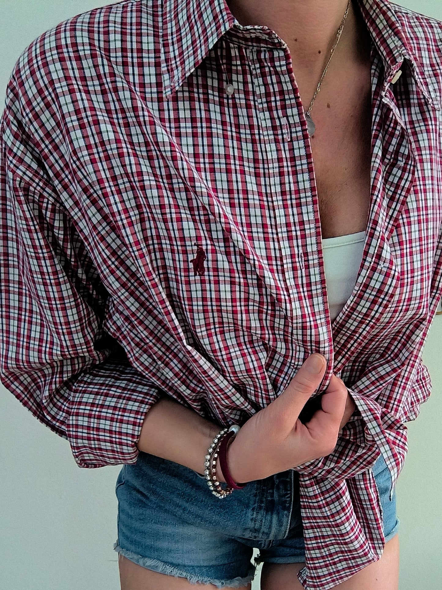 Camicia Polo Ralph Lauren, Yarmouth rossa