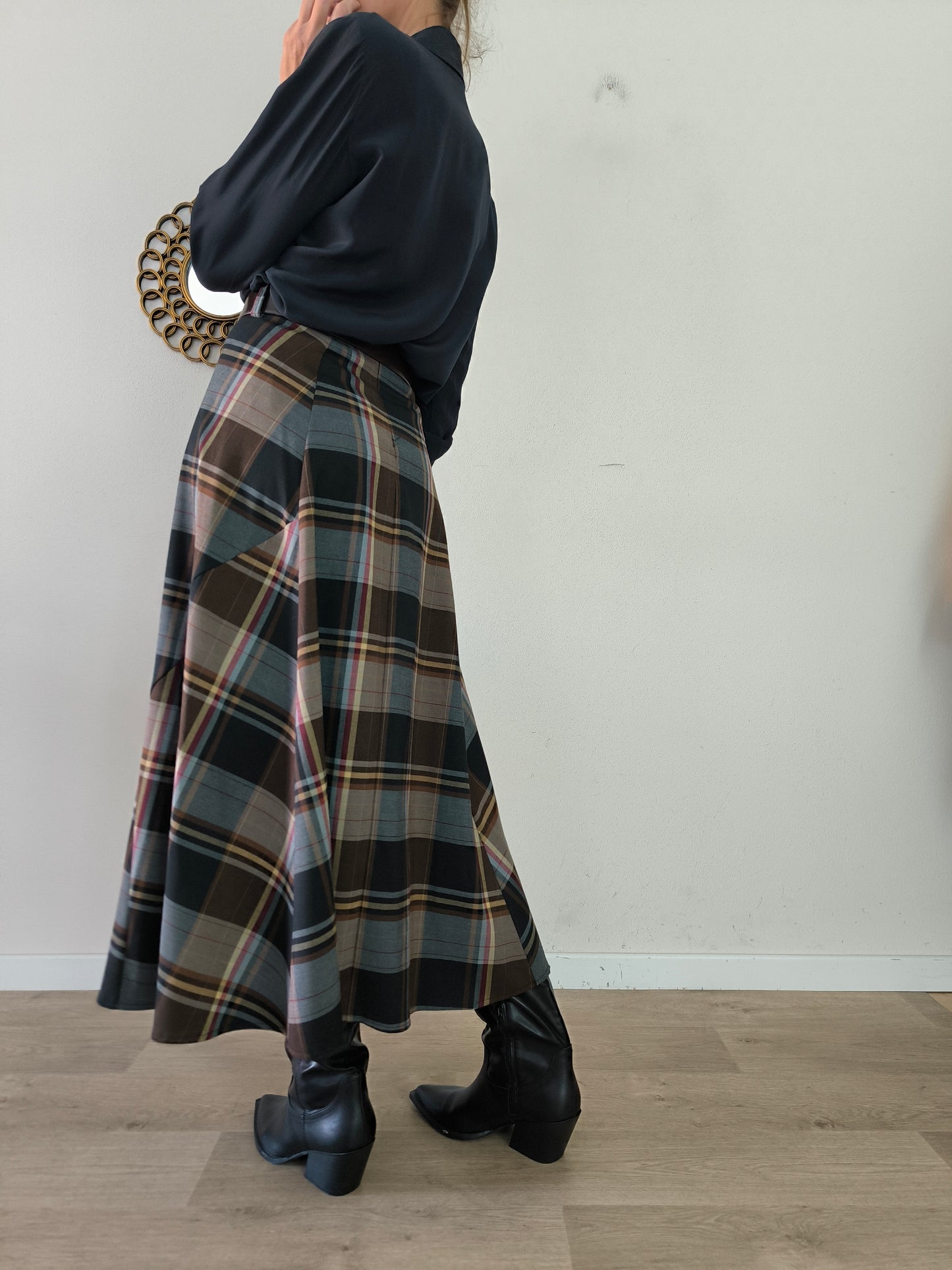 Maxigonna tartan Susy Mix tg S