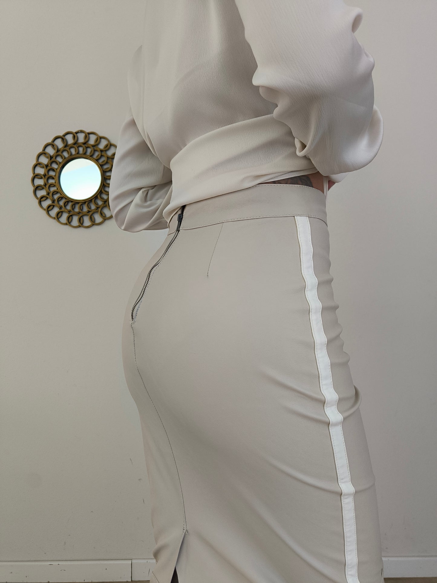 Gonna in ecopelle Twin Set