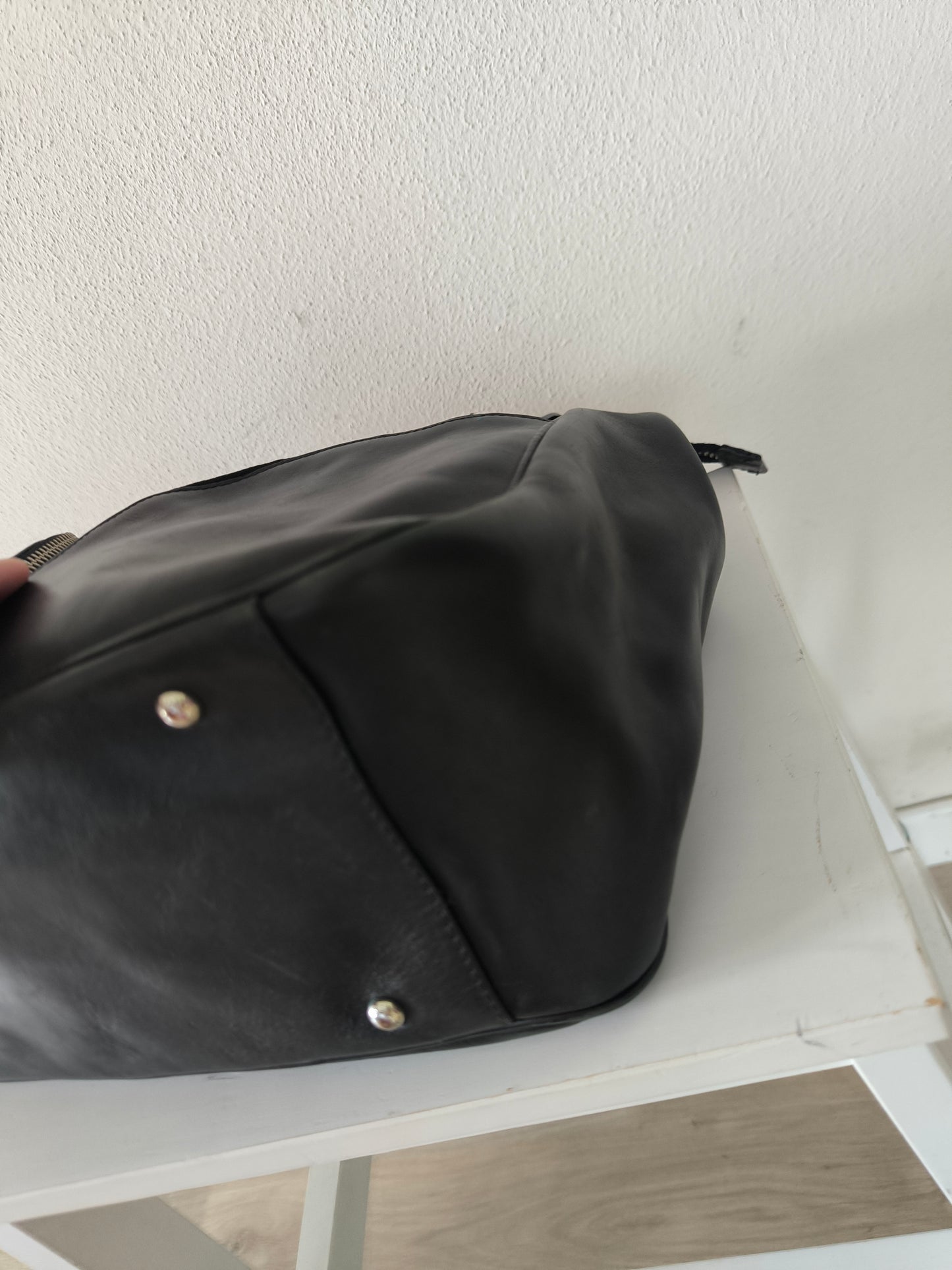 Borsa Sportmax Max Mara in pelle nera