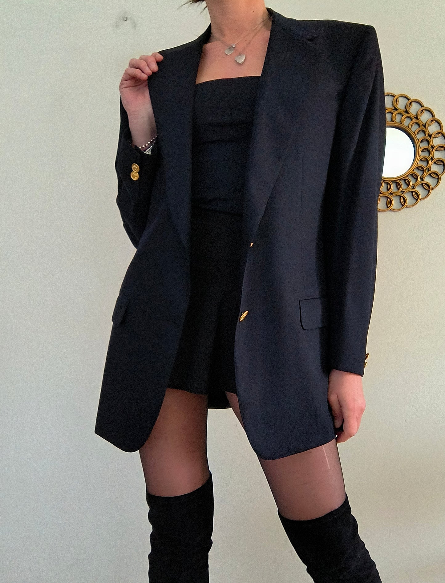 BURBERRYS blazer nero unisex