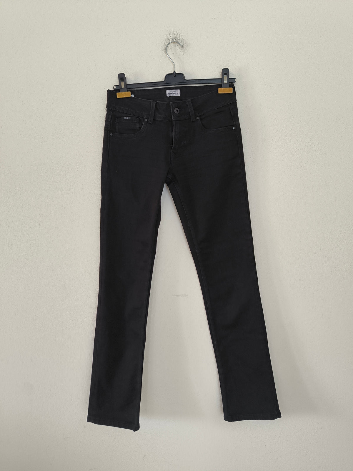 Pantalone in denim Jeans Pepe Jeans London nero Saturn