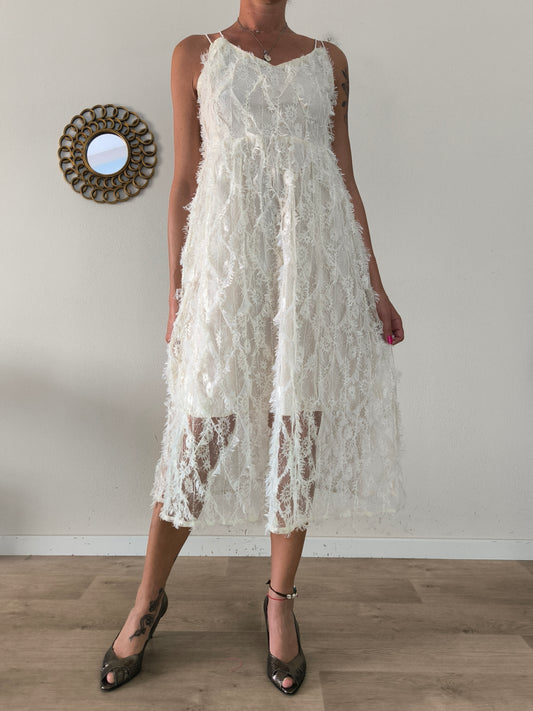 Abito elegante bianco