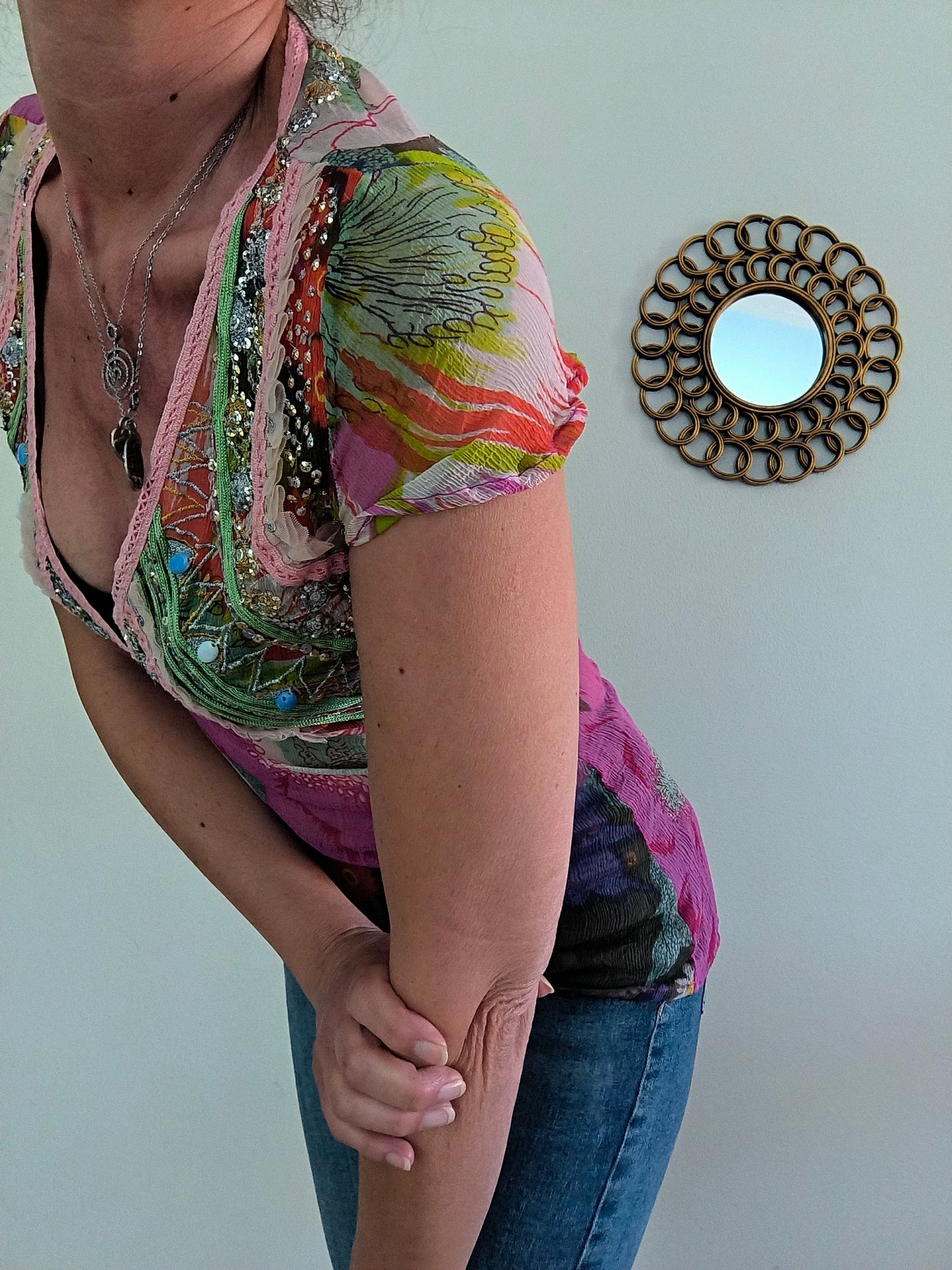 Top in seta Antik Batik