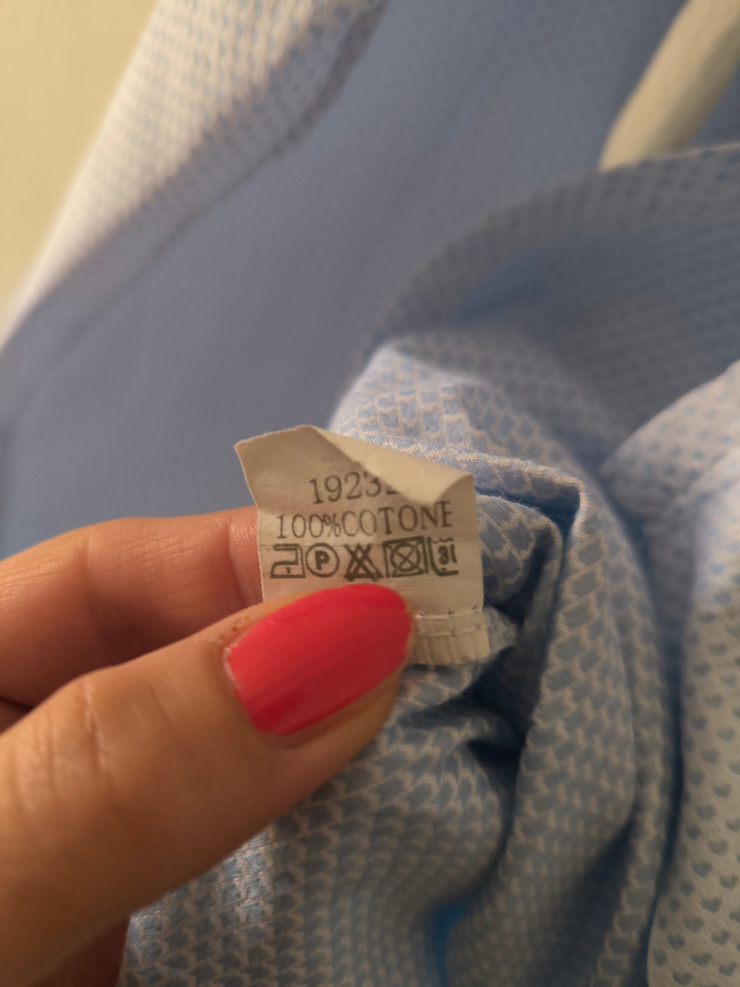 Camicetta Forte dei Marmi a cuoricini azzurri