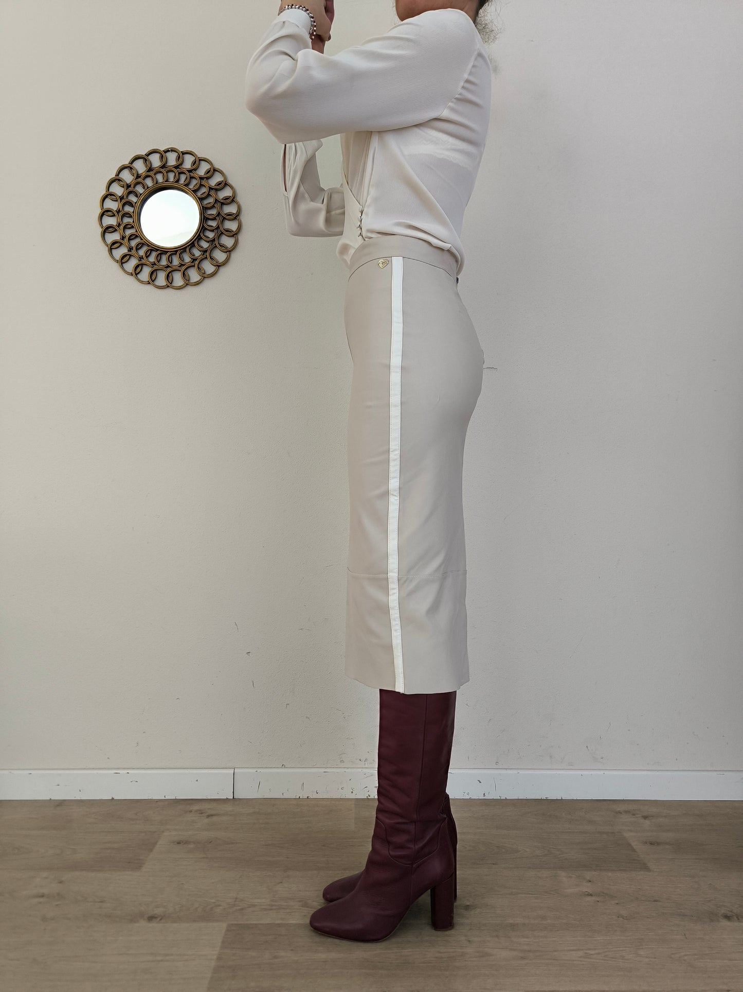 Gonna in ecopelle Twin Set